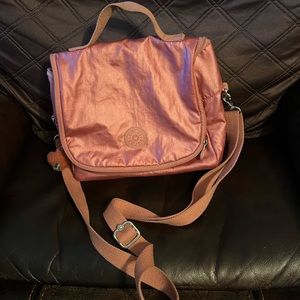 Pink Kipling lunchbox